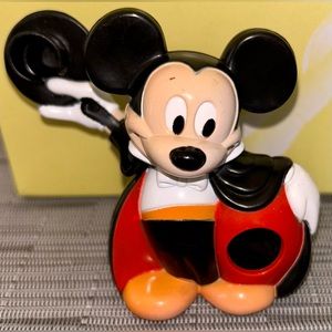 The Walt Disney Company Vintage Plastic Mickey Mouse Magician Figure.